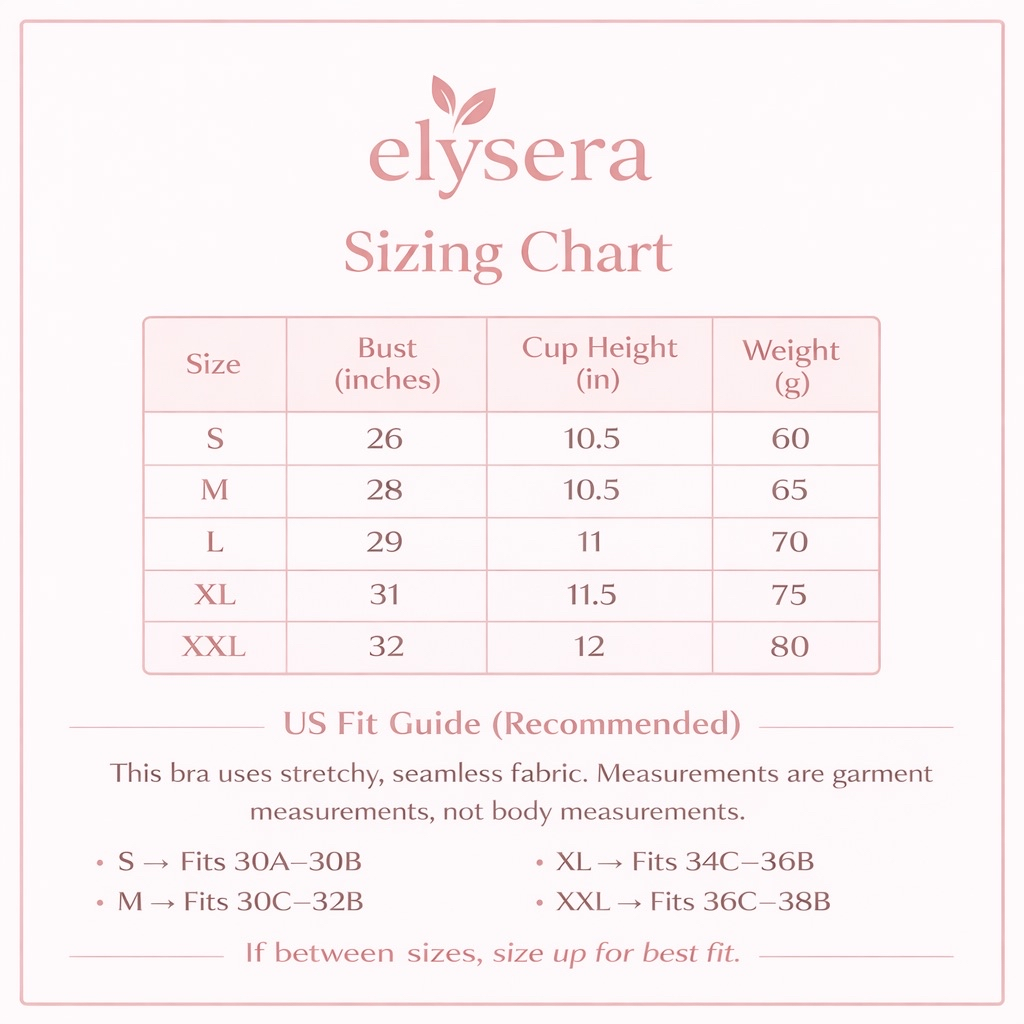 Elysera Front-Close Comfort Support Bra